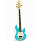 Used Sterling by Music Man Intro Series Stingray Ray2 Electric Blue Electric Bass Guitar thumbnail