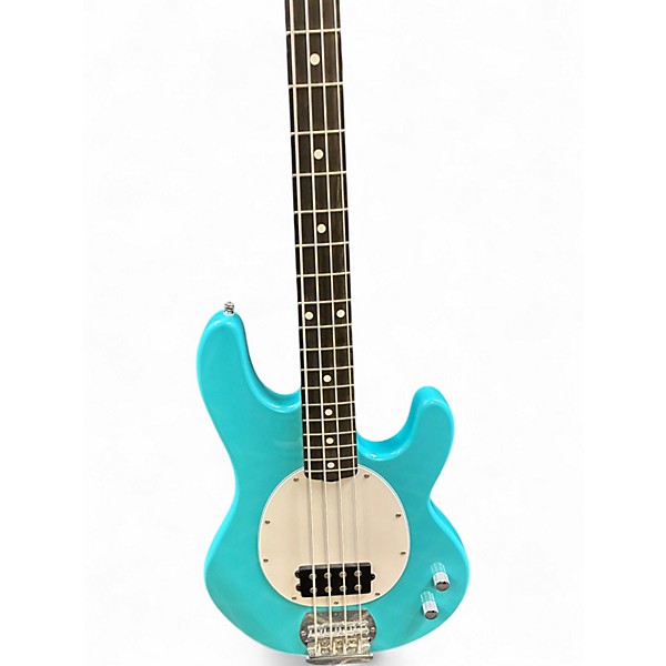 Used Sterling by Music Man Intro Series Stingray Ray2 Electric Blue Electric Bass Guitar
