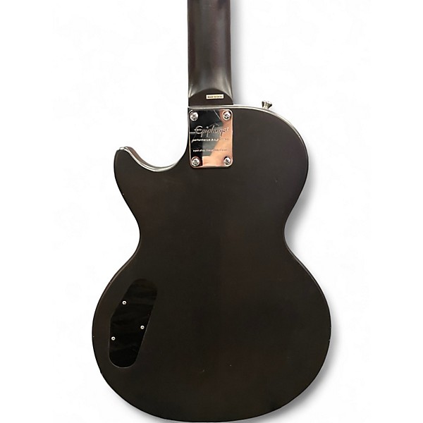 Used Epiphone Les Paul Special I Satin Black Solid Body Electric Guitar