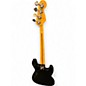 Used Squier Classic Vibe 70s Jazz Bass Left Handed Black Electric Bass Guitar