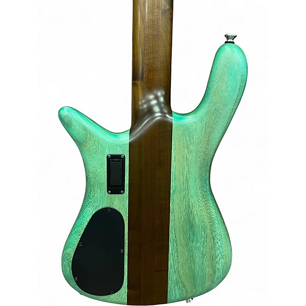 Used 2021 Spector Euro RST5 Turquoise Electric Bass Guitar