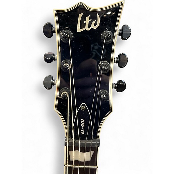 Used ESP LTD EC401 Black Solid Body Electric Guitar