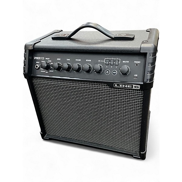 Used Line 6 SPIDER V 20 Guitar Combo Amp