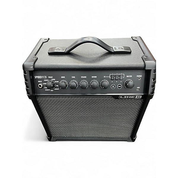 Used Line 6 SPIDER V 20 Guitar Combo Amp