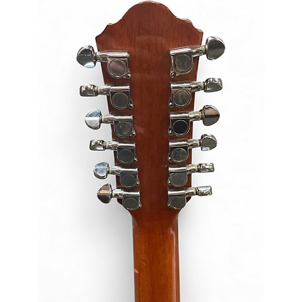 Used Ibanez AEF18E-12 Natural 12 String Acoustic Electric Guitar