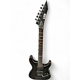 Used ESP LTD MH300 Black Solid Body Electric Guitar