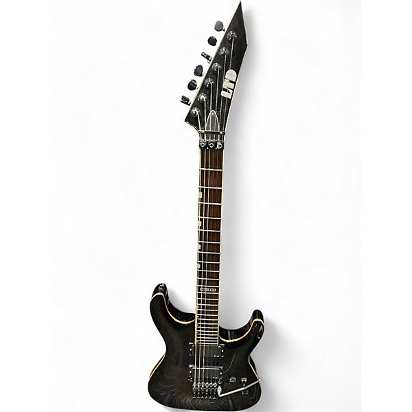 Used ESP LTD MH300 Black Solid Body Electric Guitar