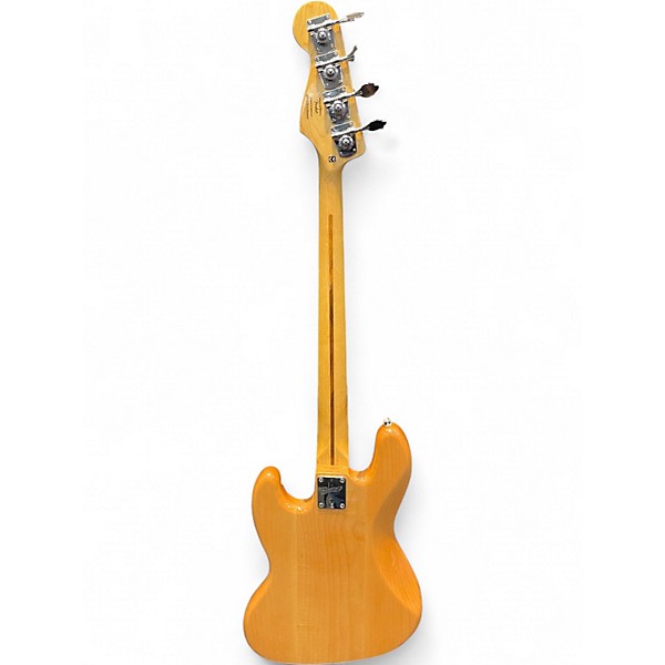 Used Squier Vintage Modified 70S Jazz Bass Natural Electric Bass Guitar