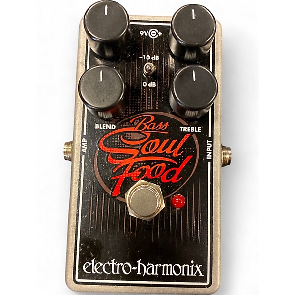 Used Electro-Harmonix Bass Soul Food Overdrive Bass Effect Pedal