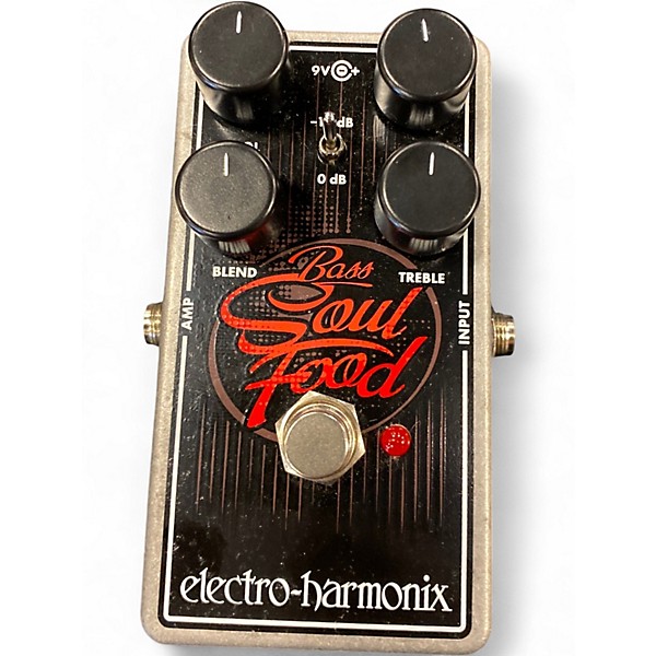 Used Electro-Harmonix Bass Soul Food Overdrive Bass Effect Pedal