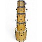 Used Pearl 5 Piece Reference Series Natural Maple Drum Kit thumbnail