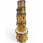 Used Pearl 5 Piece Reference Series Natural Maple Drum Kit