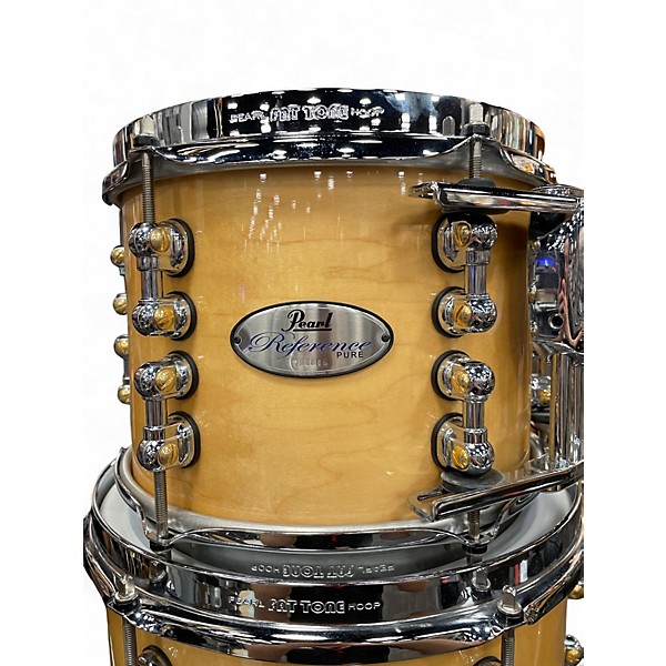 Used Pearl 5 Piece Reference Series Natural Maple Drum Kit