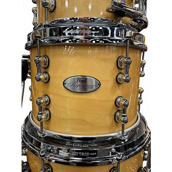 Used Pearl 5 Piece Reference Series Natural Maple Drum Kit