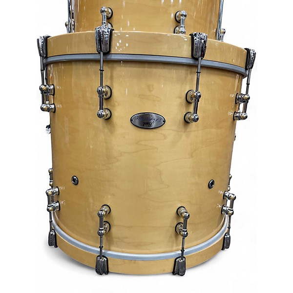 Used Pearl 5 Piece Reference Series Natural Maple Drum Kit