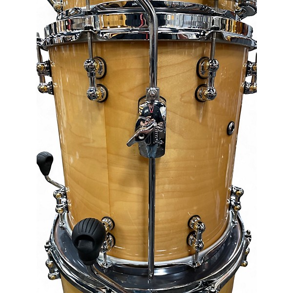 Used Pearl 5 Piece Reference Series Natural Maple Drum Kit