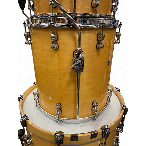 Used Pearl 5 Piece Reference Series Natural Maple Drum Kit