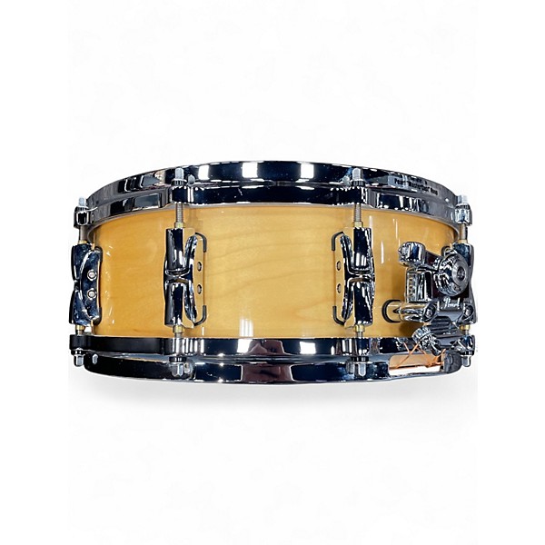 Used Pearl 14X5 Reference Snare Natural Maple Drum