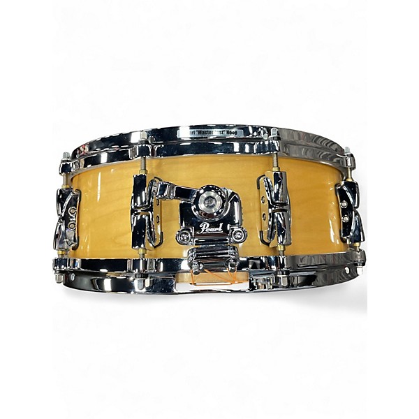 Used Pearl 14X5 Reference Snare Natural Maple Drum