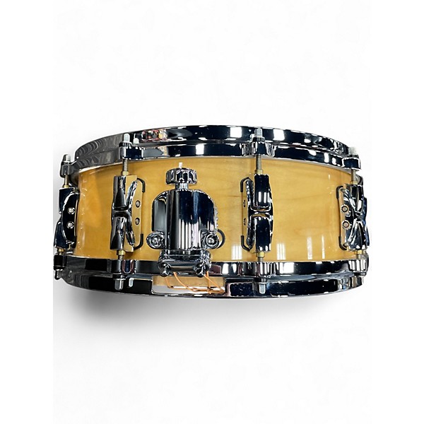 Used Pearl 14X5 Reference Snare Natural Maple Drum