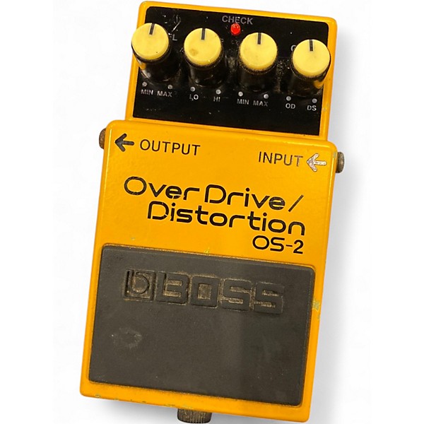 Used BOSS OS2 Overdrive Distortion Effect Pedal