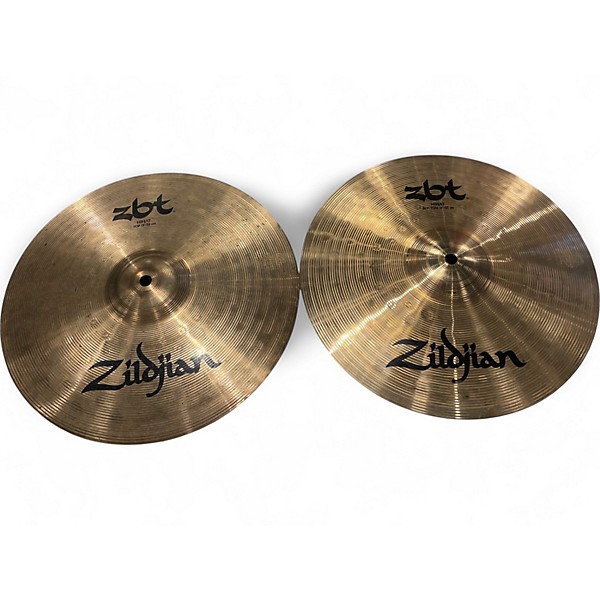 Used Zildjian 13in ZBT Hi Hat Pair Cymbal