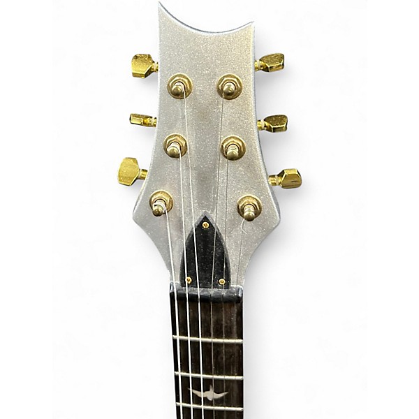 Used Miscellaneous "PRS STYLE" SILVER Solid Body Electric Guitar