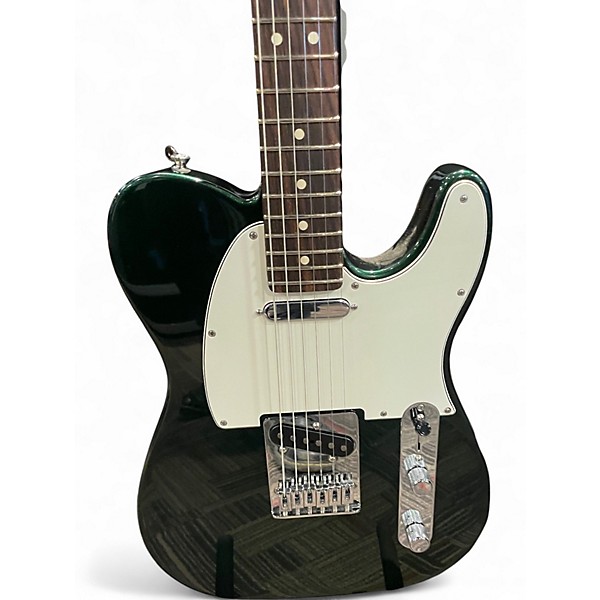 Used Fender Player Telecaster Green Solid Body Electric Guitar