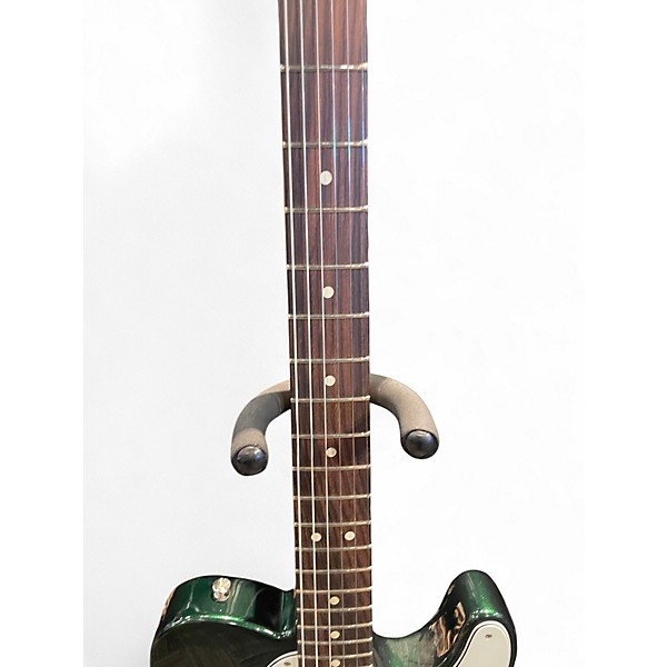 Used Fender Player Telecaster Green Solid Body Electric Guitar
