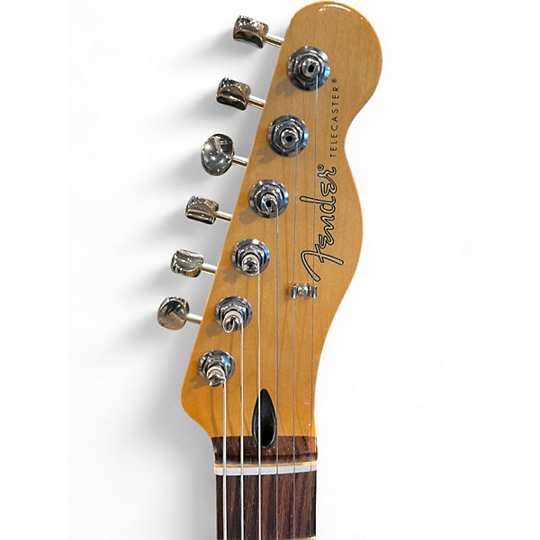 Used Fender Player Telecaster Green Solid Body Electric Guitar