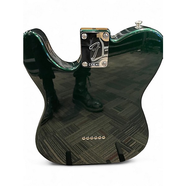Used Fender Player Telecaster Green Solid Body Electric Guitar