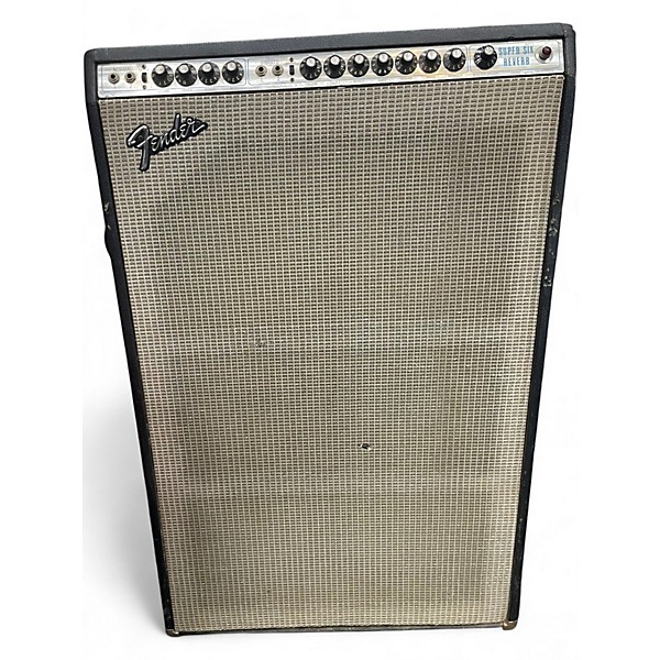 Vintage 1974 Fender Super Six Reverb Tube Guitar Combo Amp