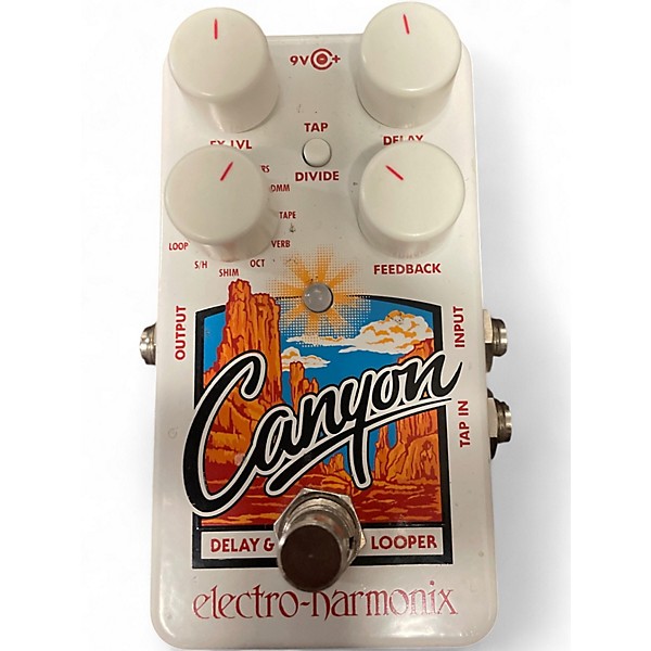 Used Electro-Harmonix Canyon Delay and Looper Effect Pedal