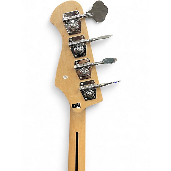 Used Harley Benton VT Series Natural Electric Bass Guitar