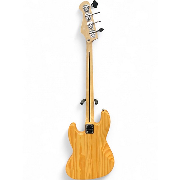 Used Harley Benton VT Series Natural Electric Bass Guitar