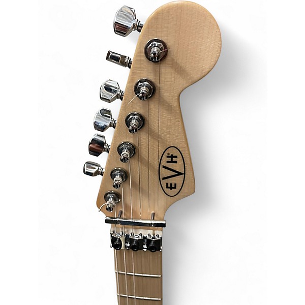 Used EVH Striped Series Bumblebee STRIPED BUMBLEBEE Solid Body Electric Guitar