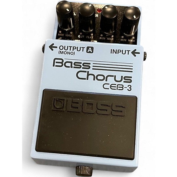 Used BOSS CEB3 Bass Chorus Bass Effect Pedal