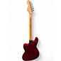 Used Fender Pawn Shop Bass VI Baritone Candy Apple Red Metallic Electric Bass Guitar
