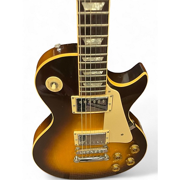 Vintage 1981 Gibson Les Paul Standard 3 Tone Sunburst Solid Body Electric Guitar