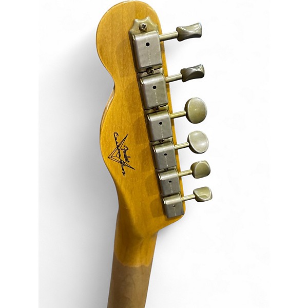 Used 2025 Fender Custom Shop 1960 Telecaster Black Solid Body Electric Guitar
