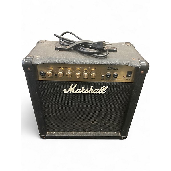 Used Marshall MG15CDR 15W 1X8 Guitar Combo Amp