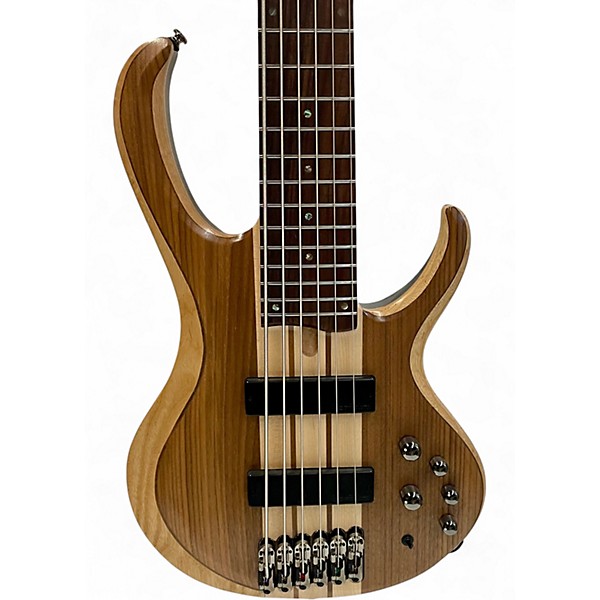 Used Ibanez BTB746  LOW GLOSS NATURAL Electric Bass Guitar