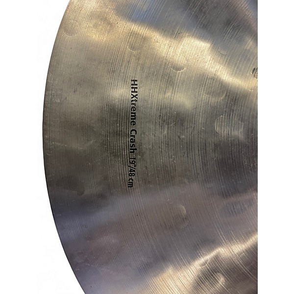 Used SABIAN 19in HHX Extreme Crash Cymbal