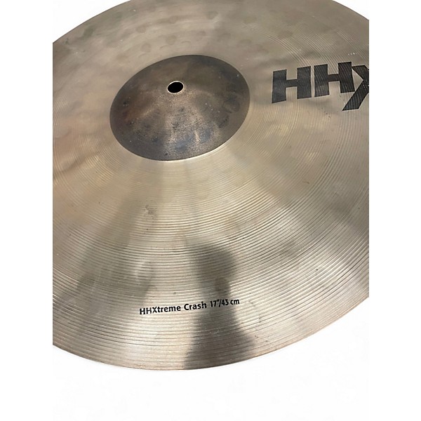 Used SABIAN 17in HHX Extreme Crash Cymbal