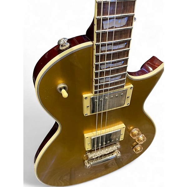 Used ESP LTD EC256 Gold Solid Body Electric Guitar