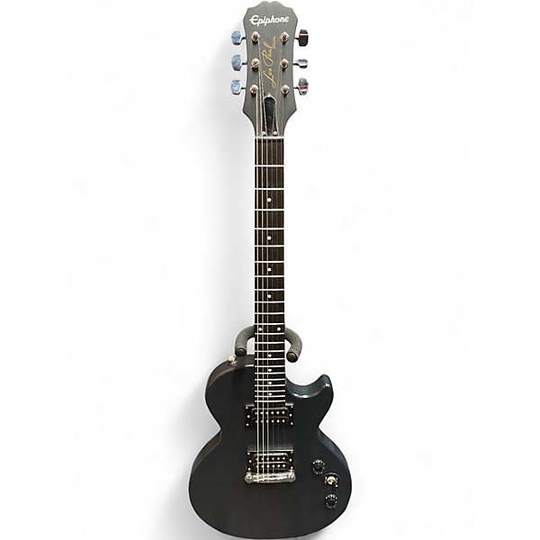 Used Epiphone Les Paul Special Trans Black Solid Body Electric Guitar