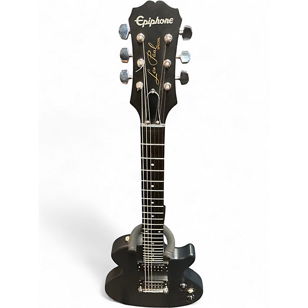 Used Epiphone Les Paul Special Trans Black Solid Body Electric Guitar