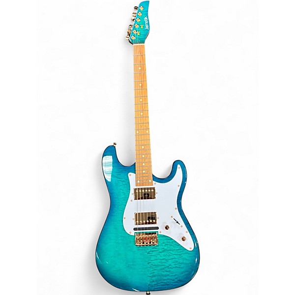 Used Jamstik Deluxe Blue Solid Body Electric Guitar