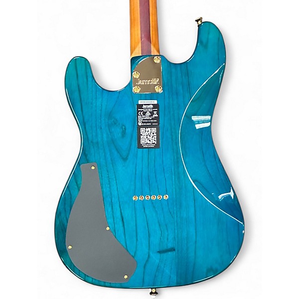 Used Jamstik Deluxe Blue Solid Body Electric Guitar