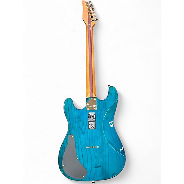 Used Jamstik Deluxe Blue Solid Body Electric Guitar